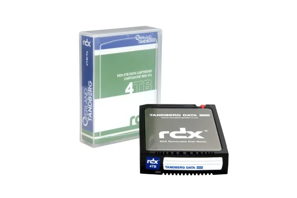 Overland-Tandberg 8824-RDX, RDX-patron, RDX, 4 TB, FAT32, NTFS, exFAT, ext4, Sort, 150 MB/s