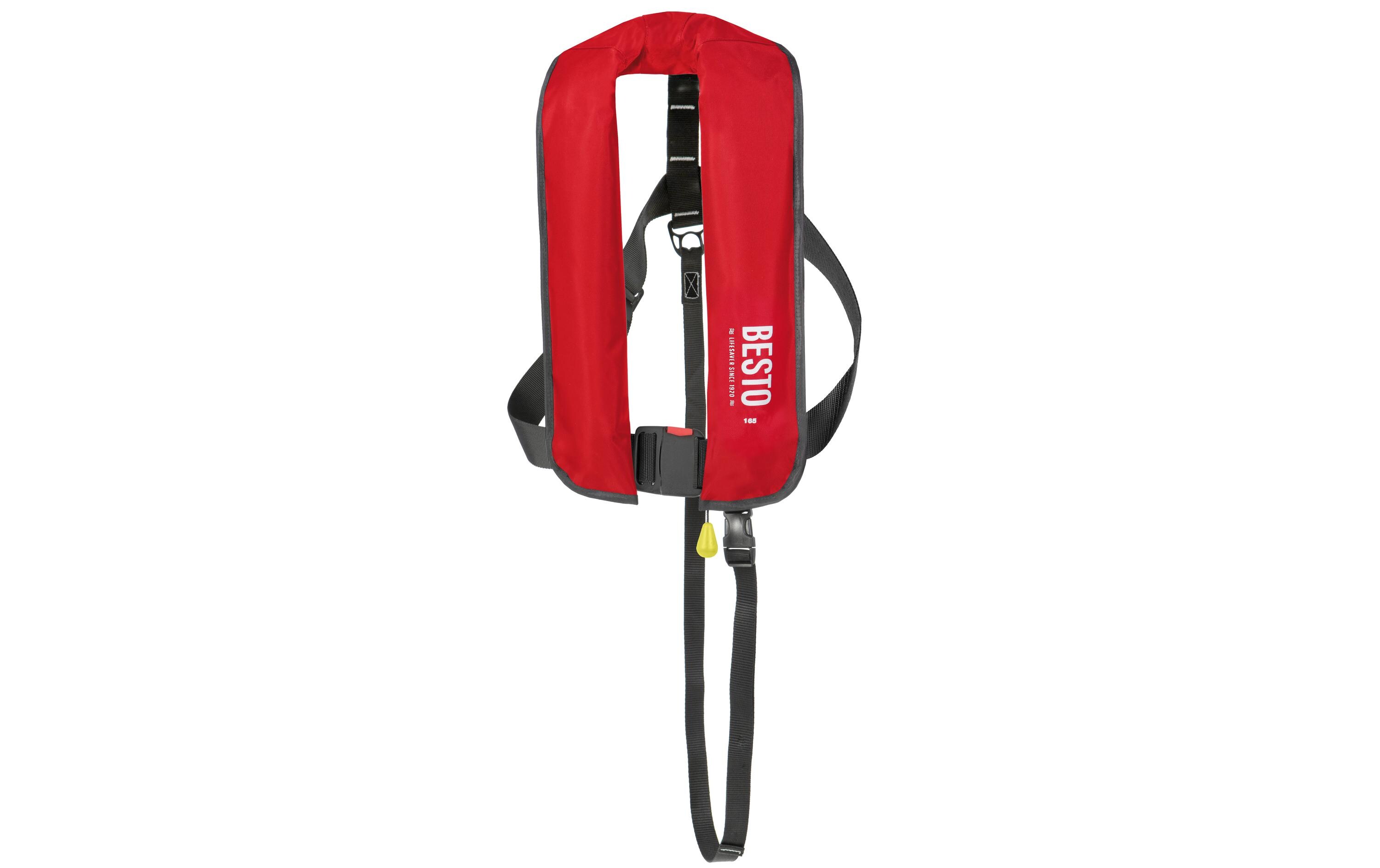Rettungsweste Raider 165N Manuell<br>Aufblasbare Schwimmweste mit Handauslösung