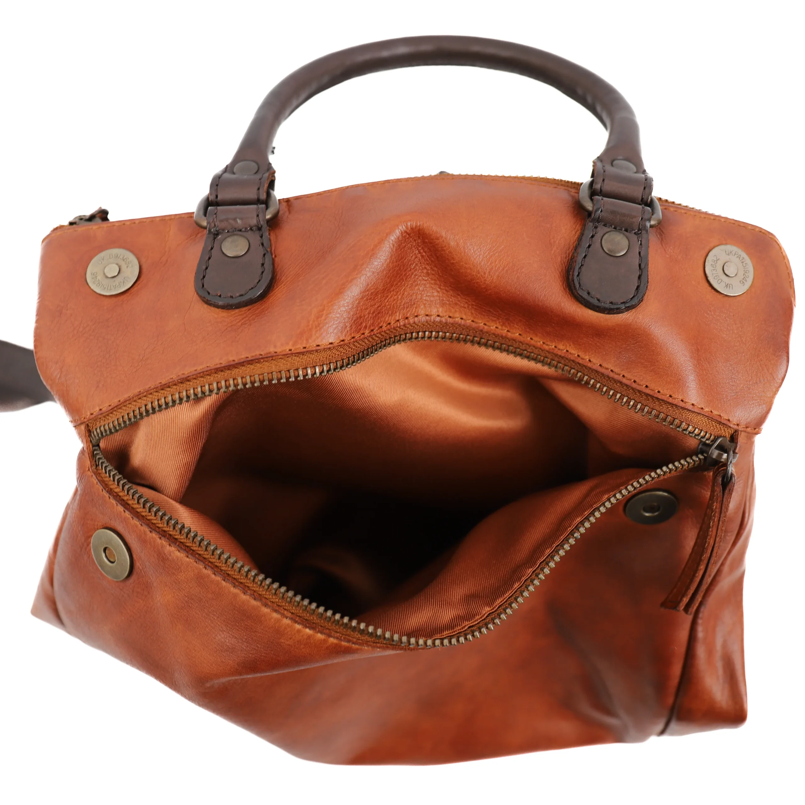 Bear Design Cow Lavato Hand-/ Schouder-/ Rugzak Evi Cognac/ Bruin CL43891