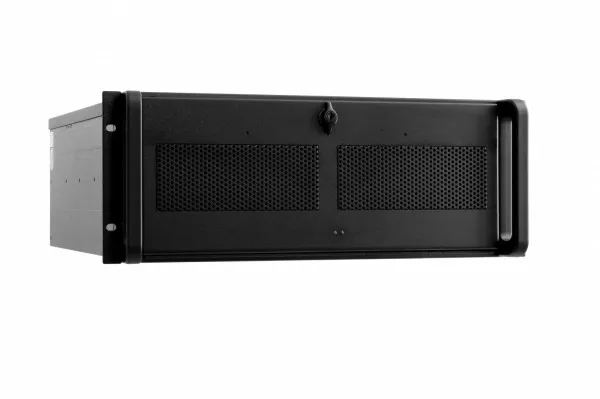 Chieftec UNC-410S-B-U3-OP - Rack-monterbar 4U - ATX - ingen strømforsyning - sort - USB