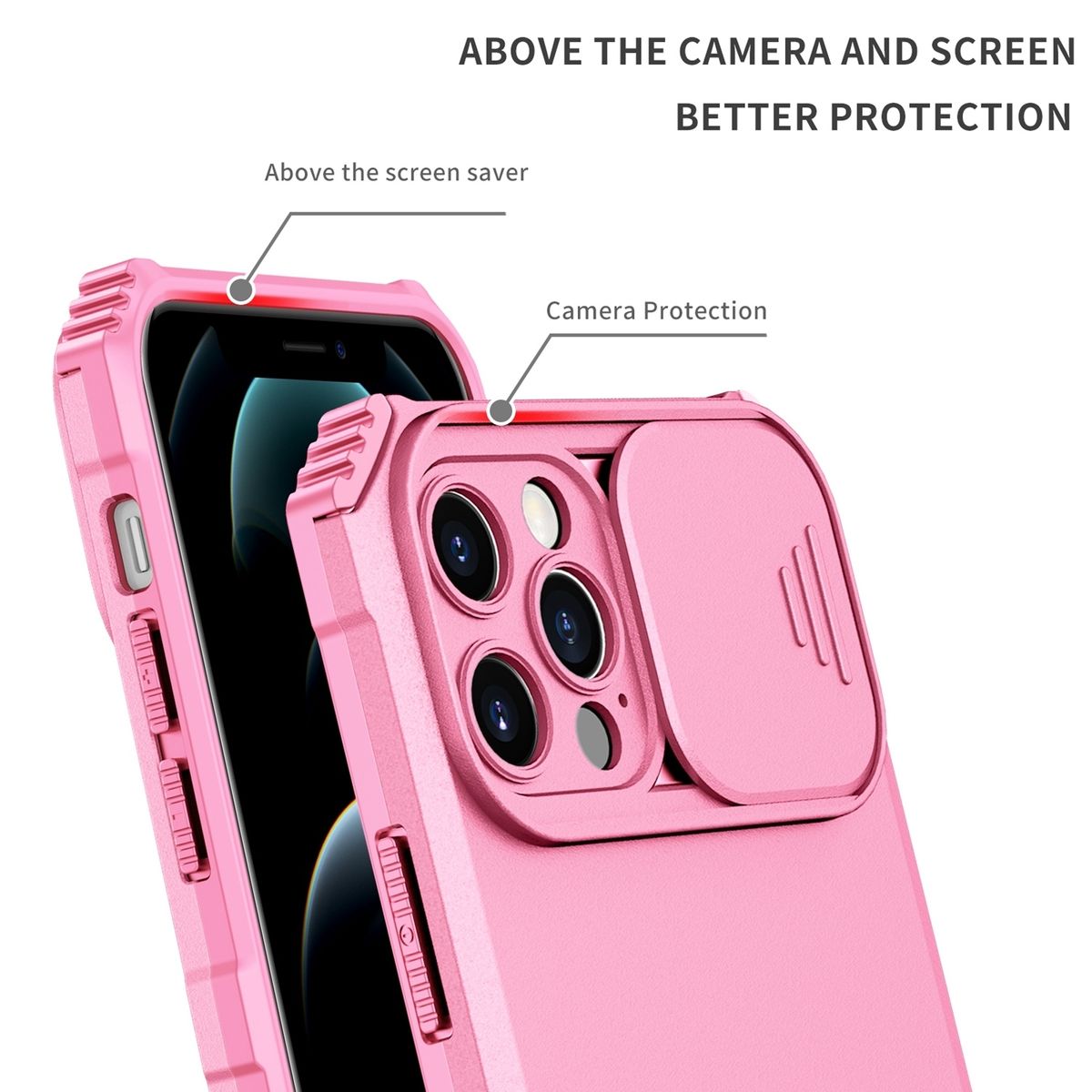Hülle für Apple iPhone 15 Pro Schutz Handy Case Cover Kamera Tasche Etuis Bumper