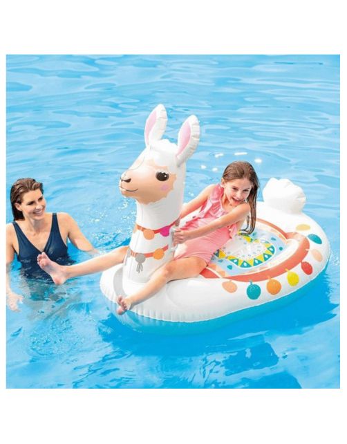 Intex Cute Llama Ride-On - Luchtbedden - 135x94x112 cm