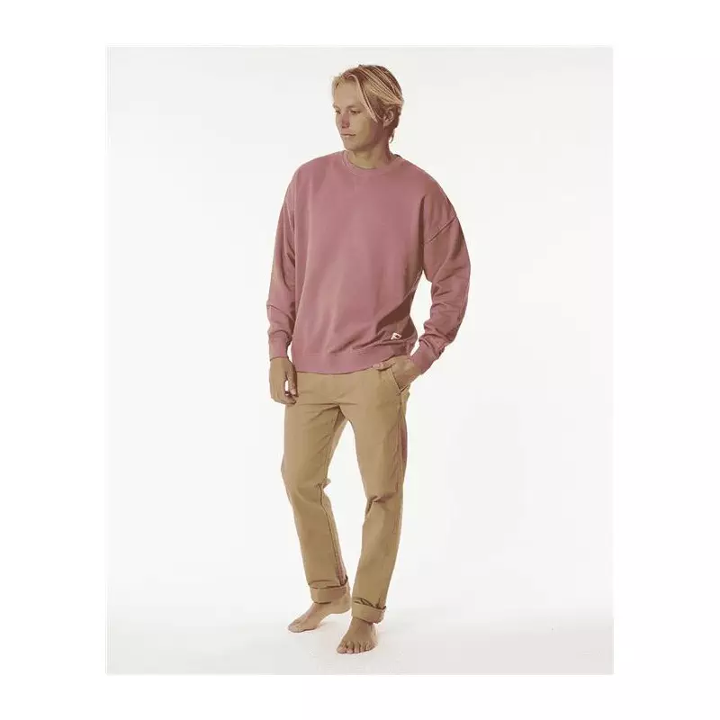 Sweat RIPCURL Original Surfers Crew Mauve
