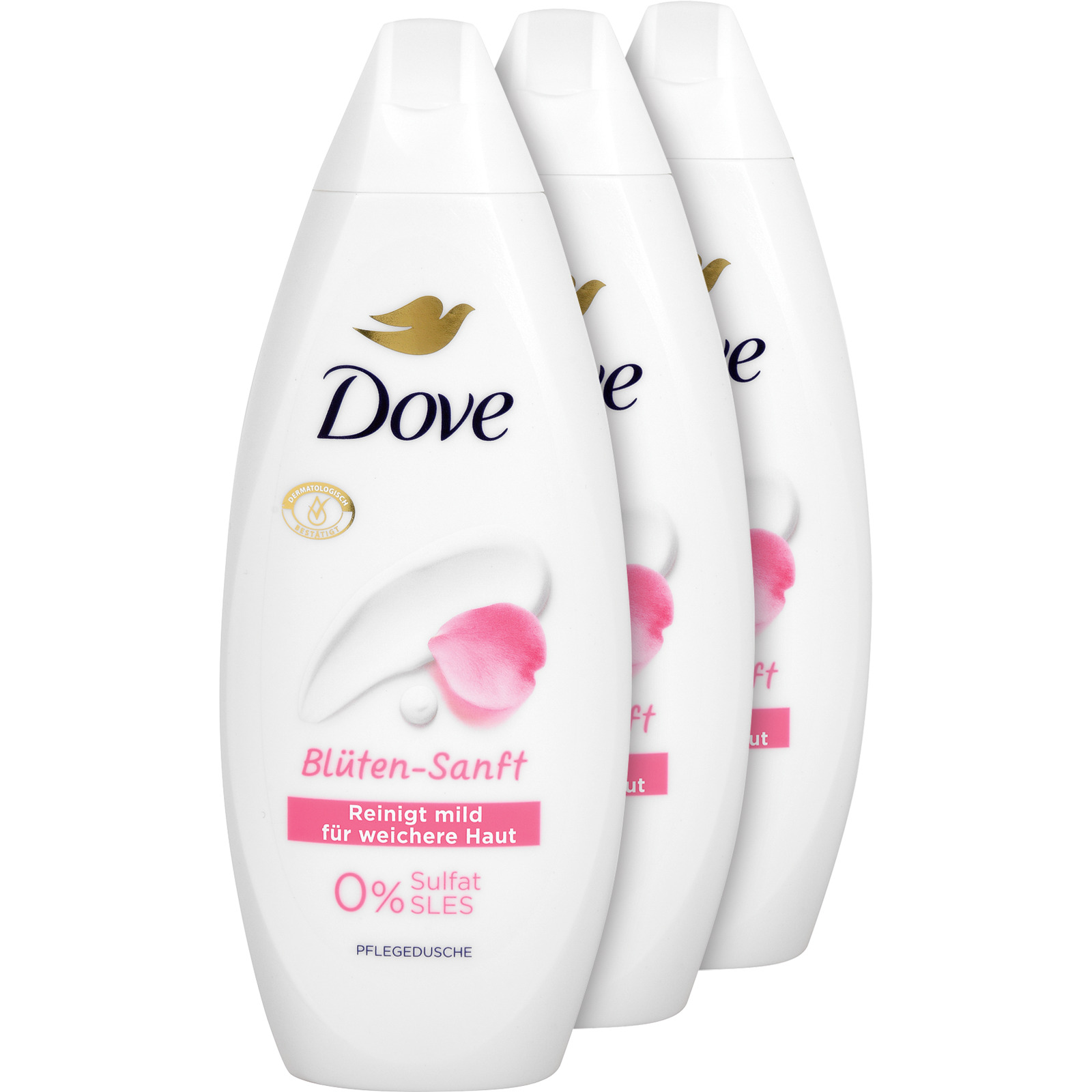 Dove Duschcreme Blüten-Sanft 3 x 250 ml