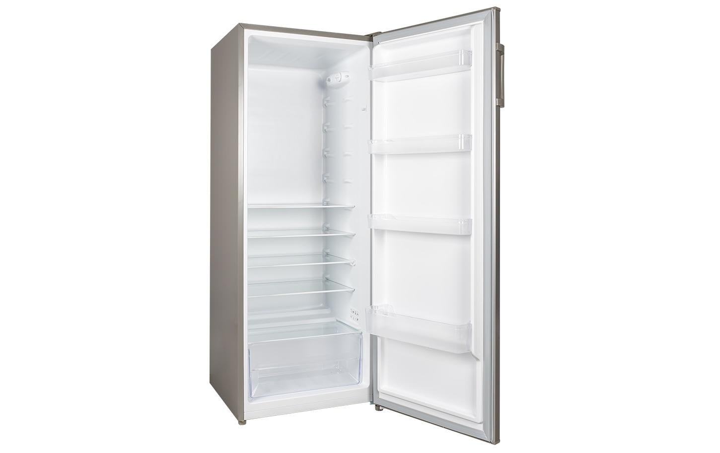 Kühlschrank 109971 Silber, Rechts, Wechselbar<br>Freistehender Kühlschrank