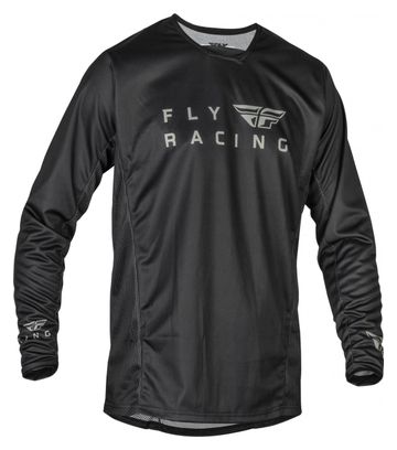Maillot Manches Longues Fly Radium Noir / Gris Enfant