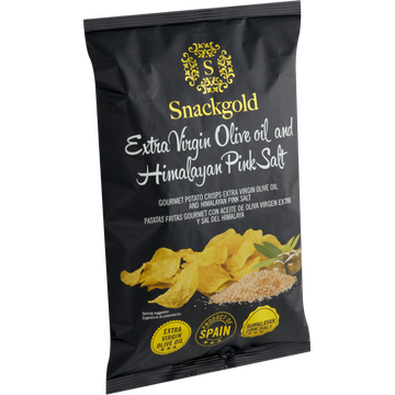 Snackgold Extra Virgin Olive Oil and Himalayan Pink Salt 125 g
