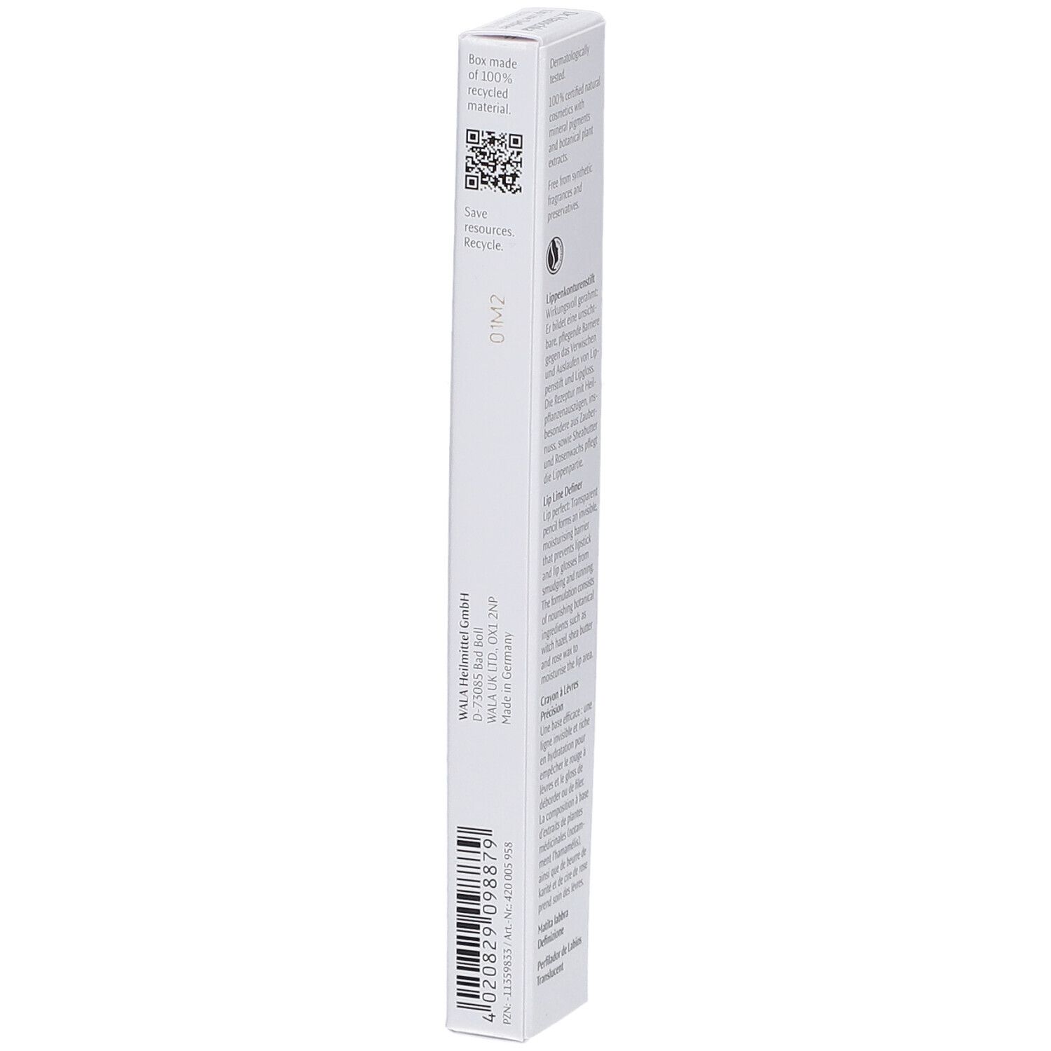 Dr. Hauschka Lip Line Definer 00 transparent