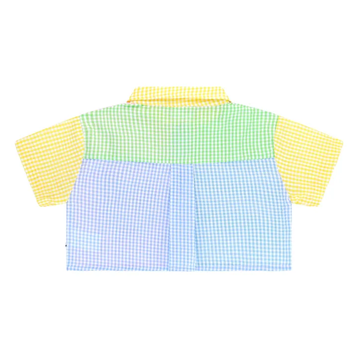 Cos I Said So Chemise Patchwork Vichy | Vert