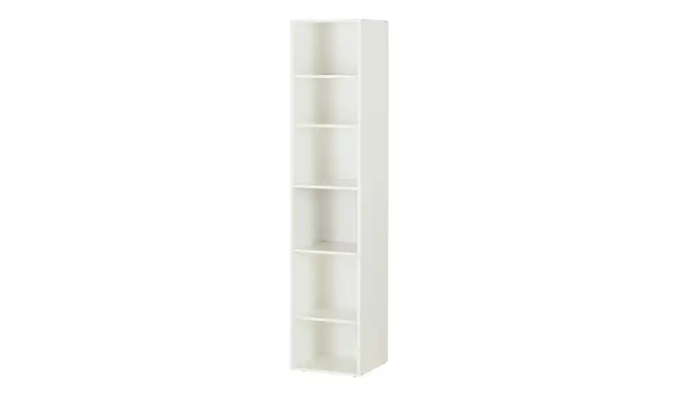 Eckregal Multischrank-System 185 cm Weiß