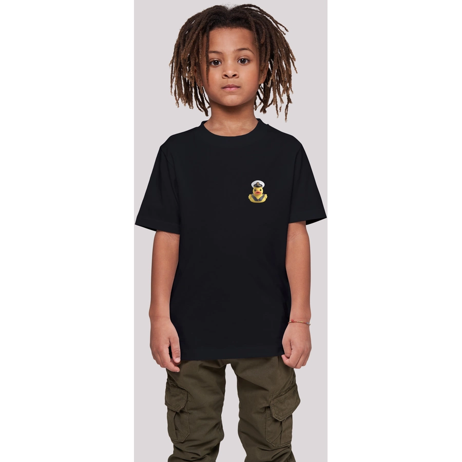 F4NT4STIC T-Shirt Rubber Duck Captain TEE UNISEX schwarz