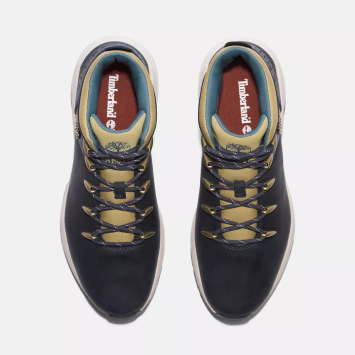 Bottine de randonnée Sprint Trekker pour homme en bleu foncé