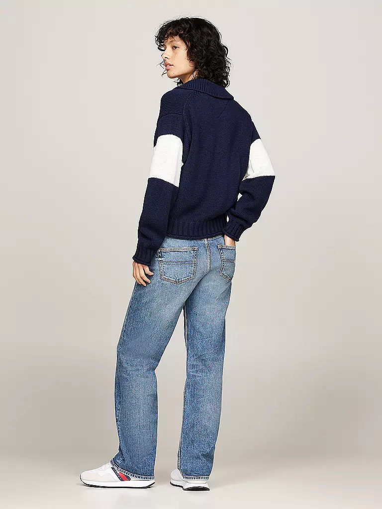 TOMMY JEANS Sweater dunkelblau