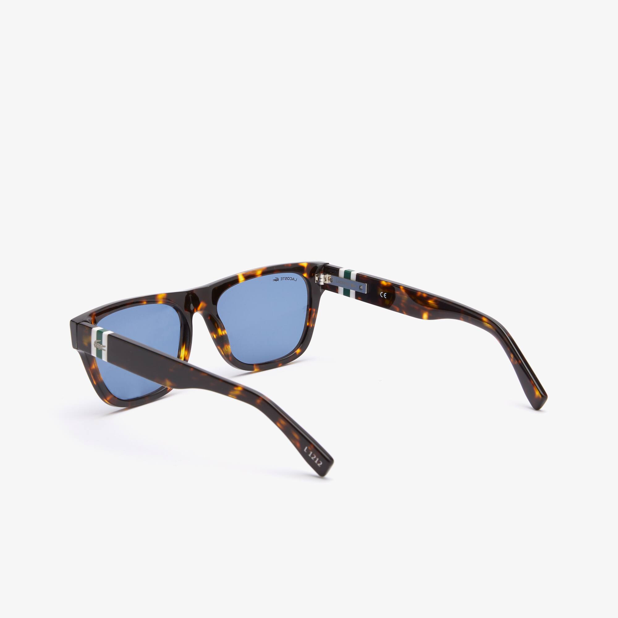 Herren-Sonnenbrille rechteckig aus Acetat L.12.12 Sonnenbrillen - Braun - Lacoste - Herren