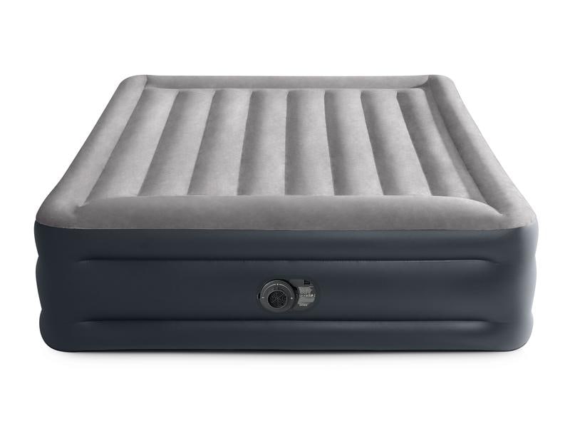 Intex Luftbett DuraBeam  Deluxe Queen, 152 x 203 x 42 cm Luftmatratze mit integrierter Pumpe