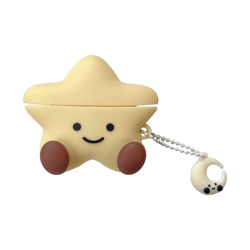 Jaguara - Star Moon Charm AirPods / Pro oortelefoonhoesje