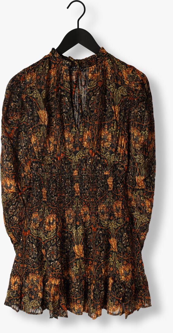 IBANA zwarte ibana mini jurk deela - print