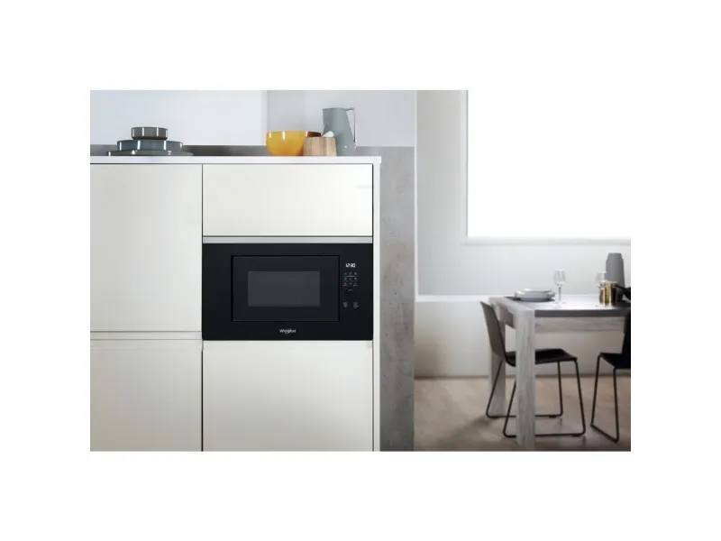 Whirlpool WMF201G, Indbygget, Grill mikroovn, 20 L, 800 W, Indbygget skærm, Dreje, Berøring