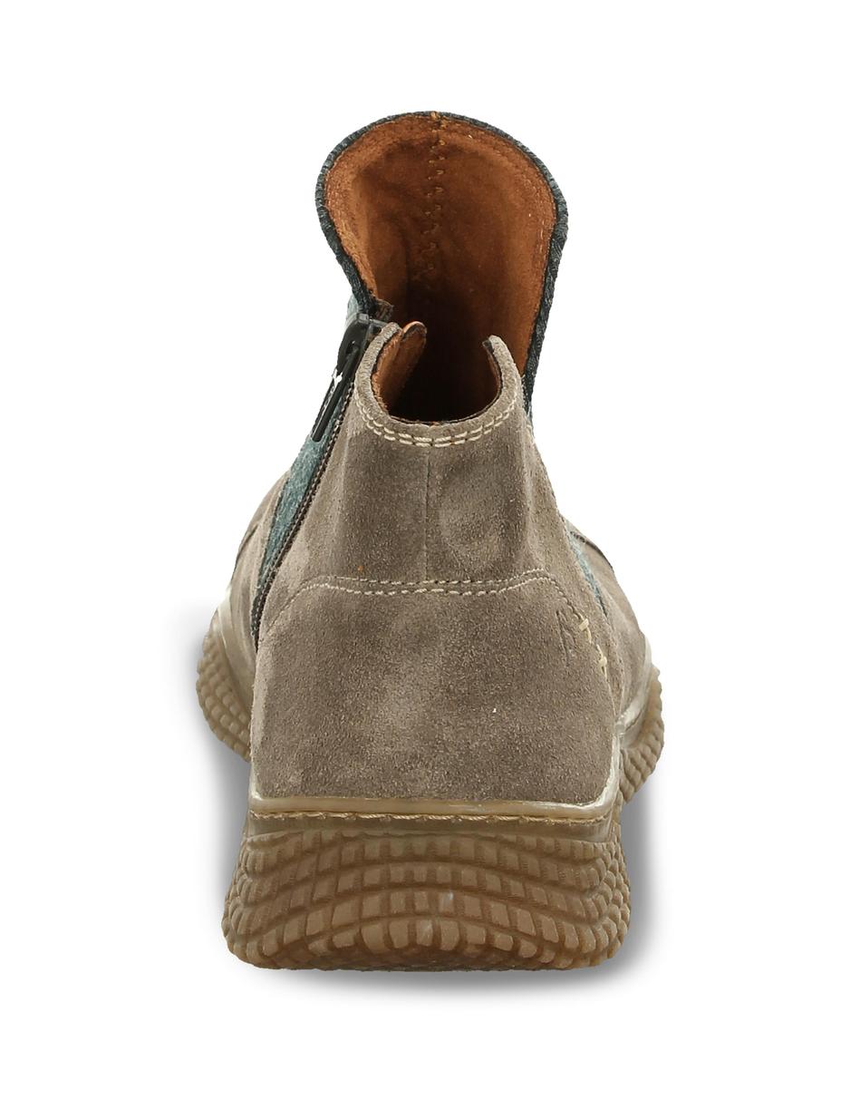 Stiefelette Amelie 08, grau-kombi