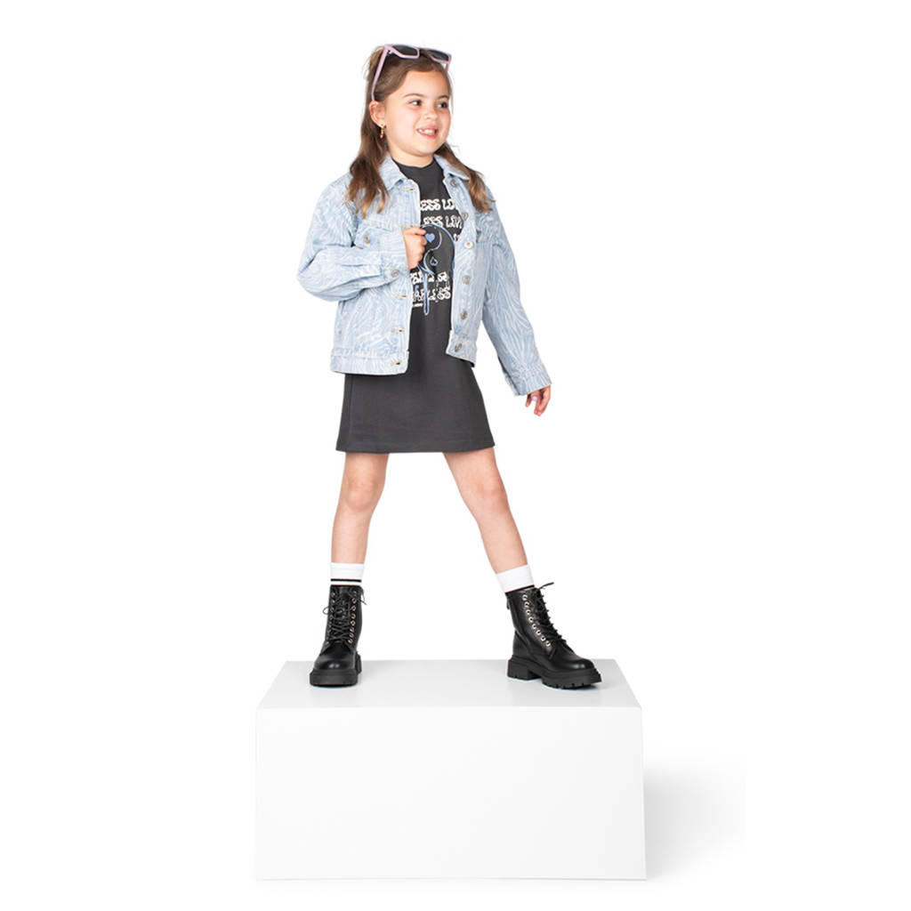 POSH by Poelman Maechunky veterboots zwart