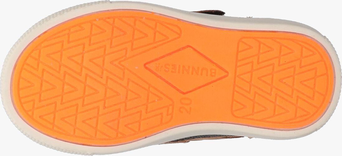 BUNNIESJR bruine bunniesjr lage sneakers luca louw
