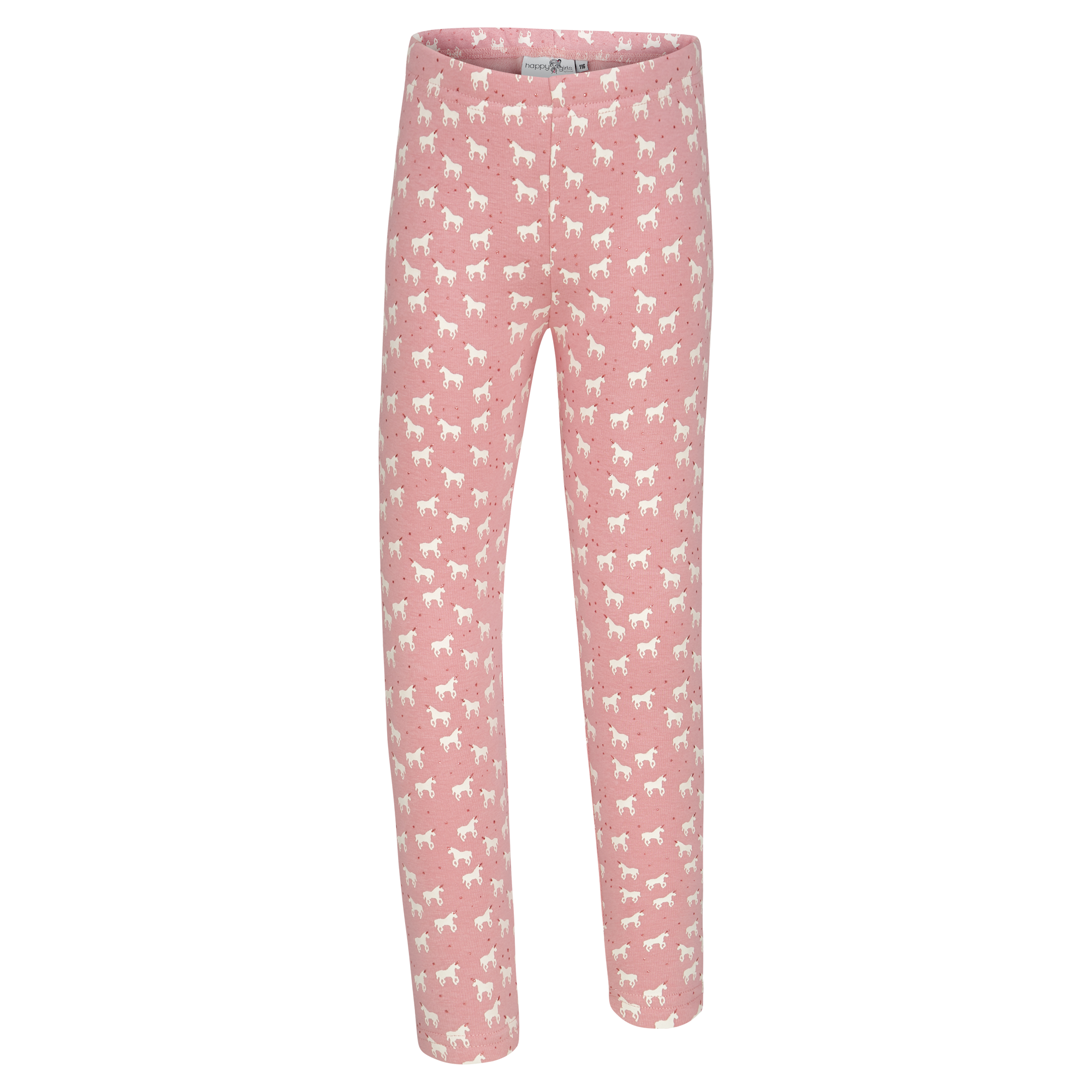 happy girls Sweatleggings  im tollen Einhorn-Alloverprint