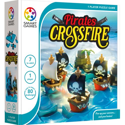 Smart games puzzelspel pirates crossfire