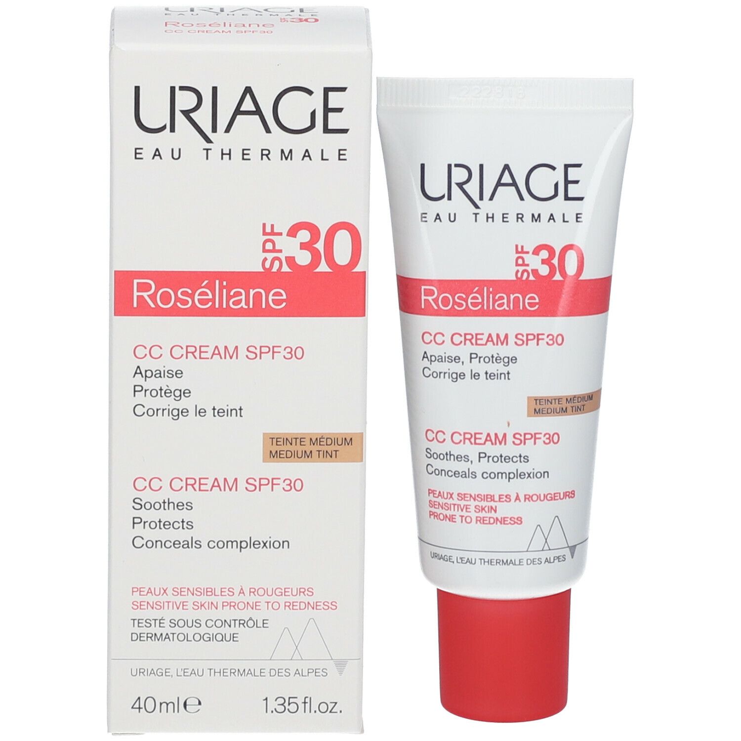 URIAGE ROSÉLIANE CC Cream LSF 30