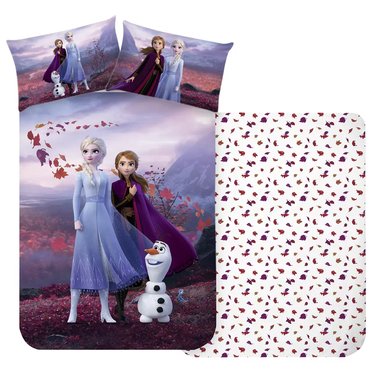 Bettwäsche-Set Frozen Family Bunt