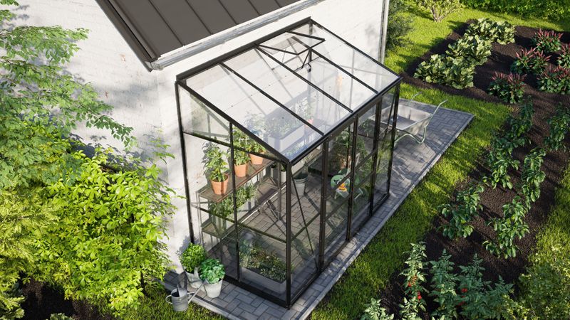 Vitavia - Ida - Tuinkas - Groen - Aluminium - Compact Ontwerp
