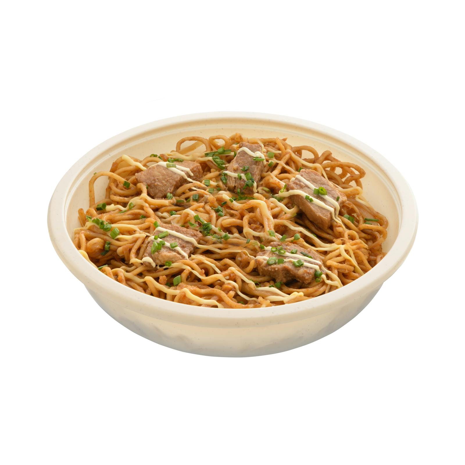 Nouilles yakisoba à la viande et aux légumes