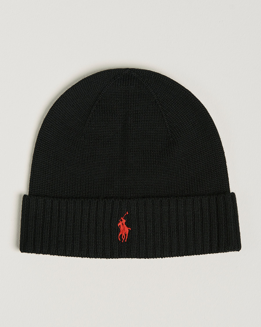 Polo Ralph Lauren Merino Beanie Black