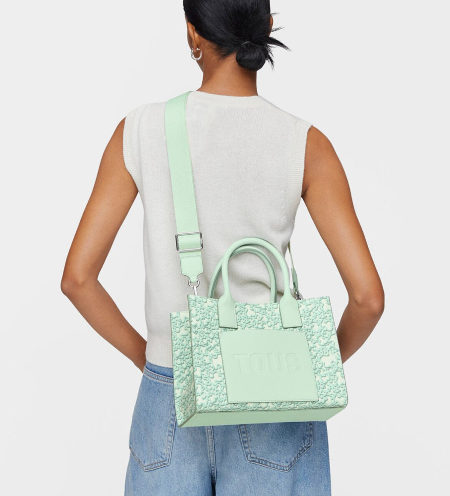 Sacola de compras Tous Amaya Kaos Mini Evolution Verde