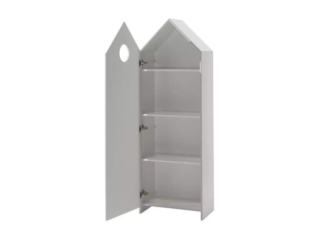 HAVRE - Armoire Cabane de Plage Blanche 1 Porte