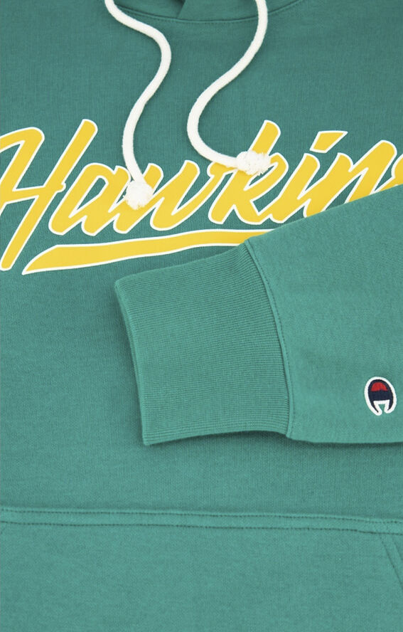 Champion hooded sweatshirt Cadmium green