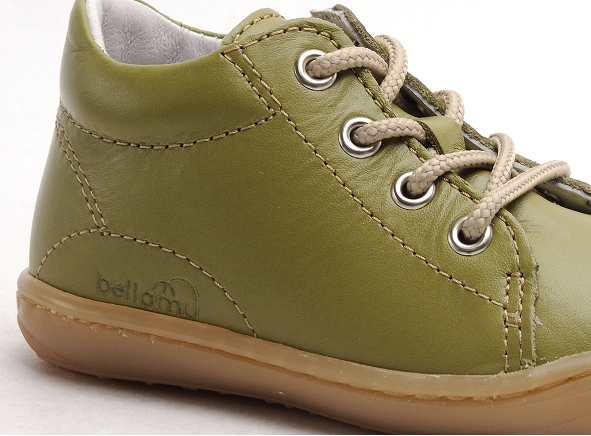Bellamy boots bottine bebe flex doudou kaki