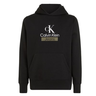 Sweatshirt à capuche homme Stacked Archival CALVIN KLEIN