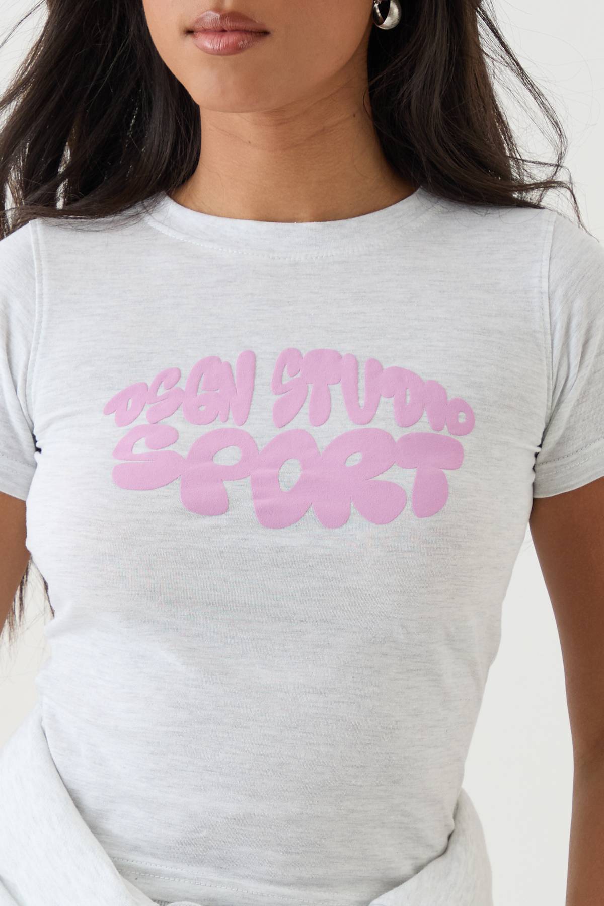 T-shirt Baby À Slogan Bulle Sport Dsgn Studio