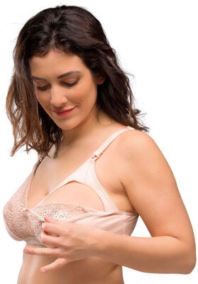 Carriwell Soft as Silk Amme-BH, Rose Beige
