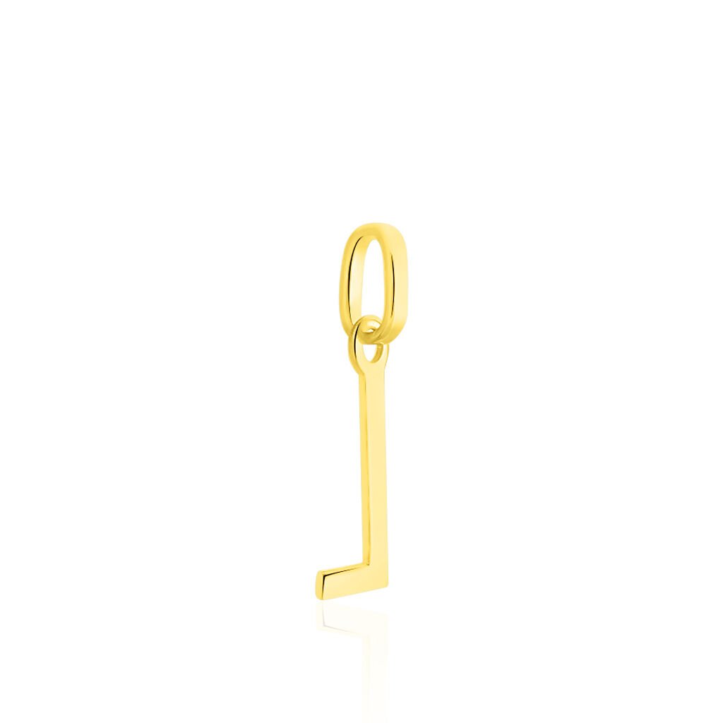 Pendentif Ionia Lettre Or Jaune