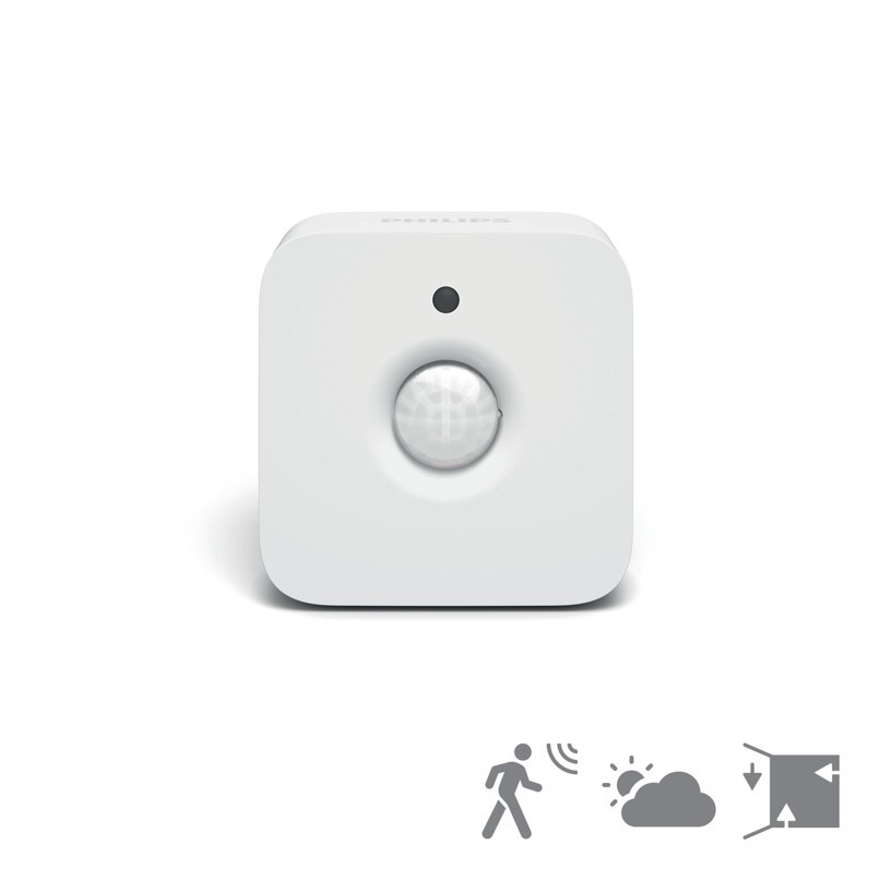 Philips Hue - 2xBevægelsessensor - Trådløs Bevægelsesdetektor til Smart Hjem Belysningsautomatisering
