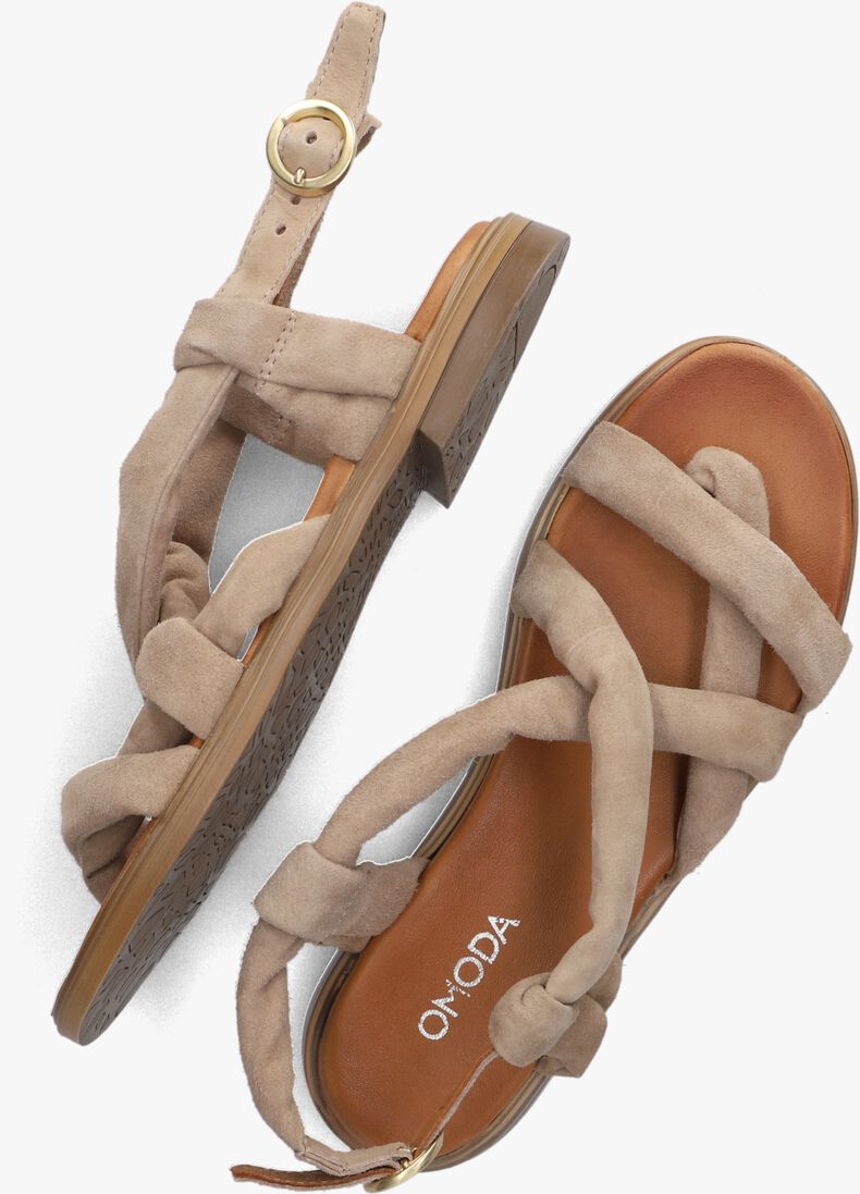 OMODA bruine omoda sandalen m21001 leest masha