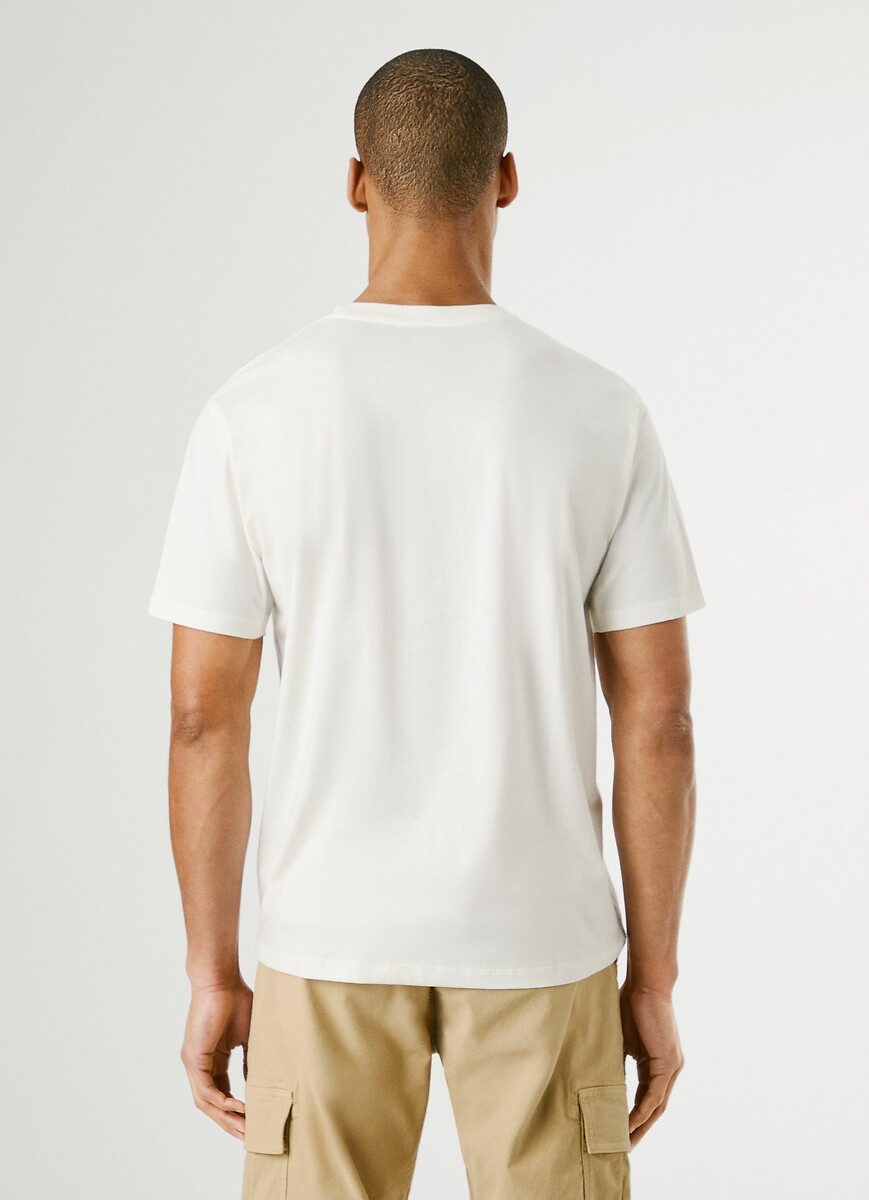 PEPE JEANS<br>Camiseta com gola redonda e logotipo