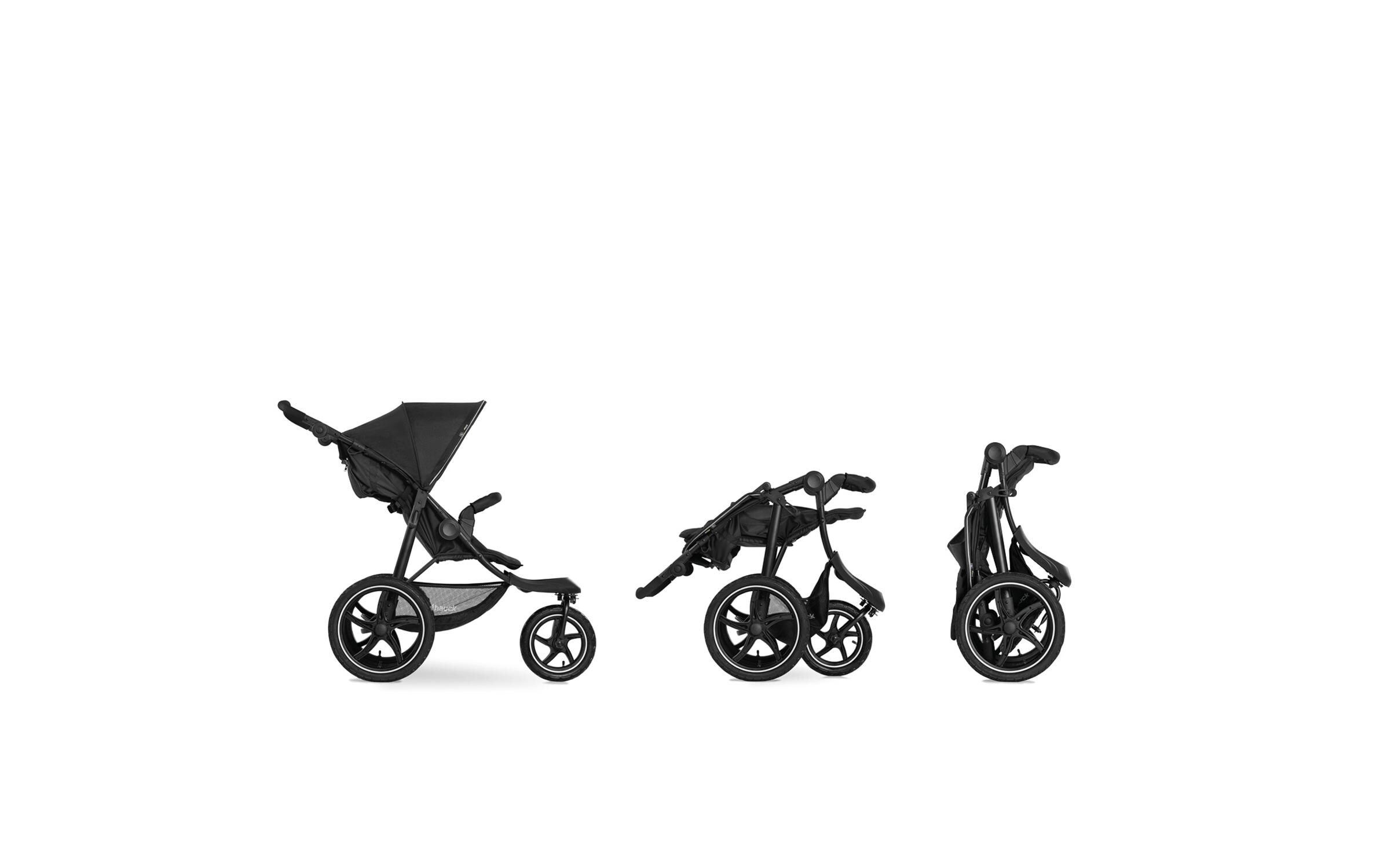 Buggy Runner 2 Black<br>Sportkinderwagen Runner 2, Schwarz