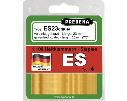 Nietjes Prebena Type ES23CNKHA-B 1.100 stuks