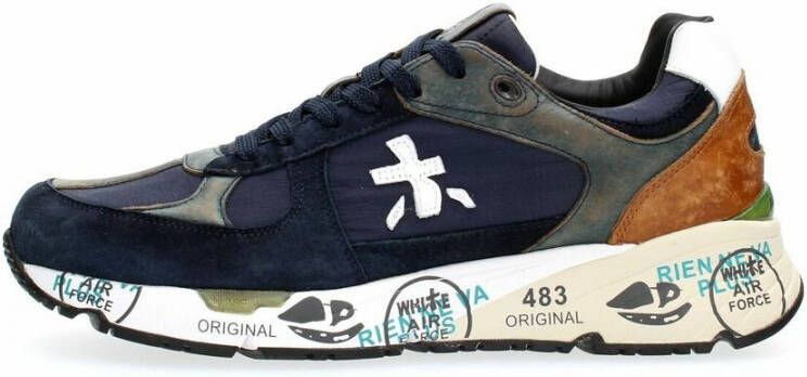 Premiata Sneaker Samenstelling: 100% (niet gespecificeerd) Productcode: VAR 3927 Blue Heren