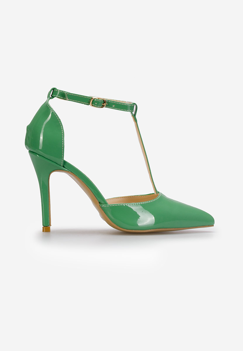 Chaussures à talon verts Anyara