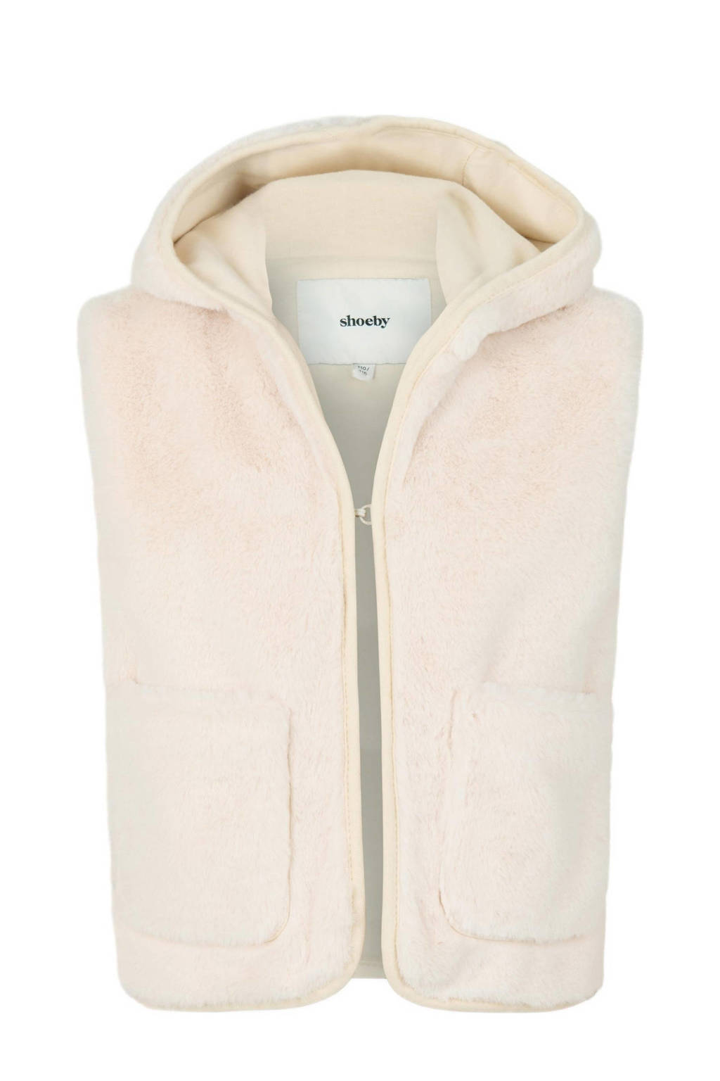 Shoeby gilet Faux fur ecru
