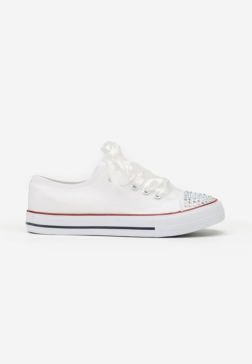 Tennis pour filles blancs Carolyn