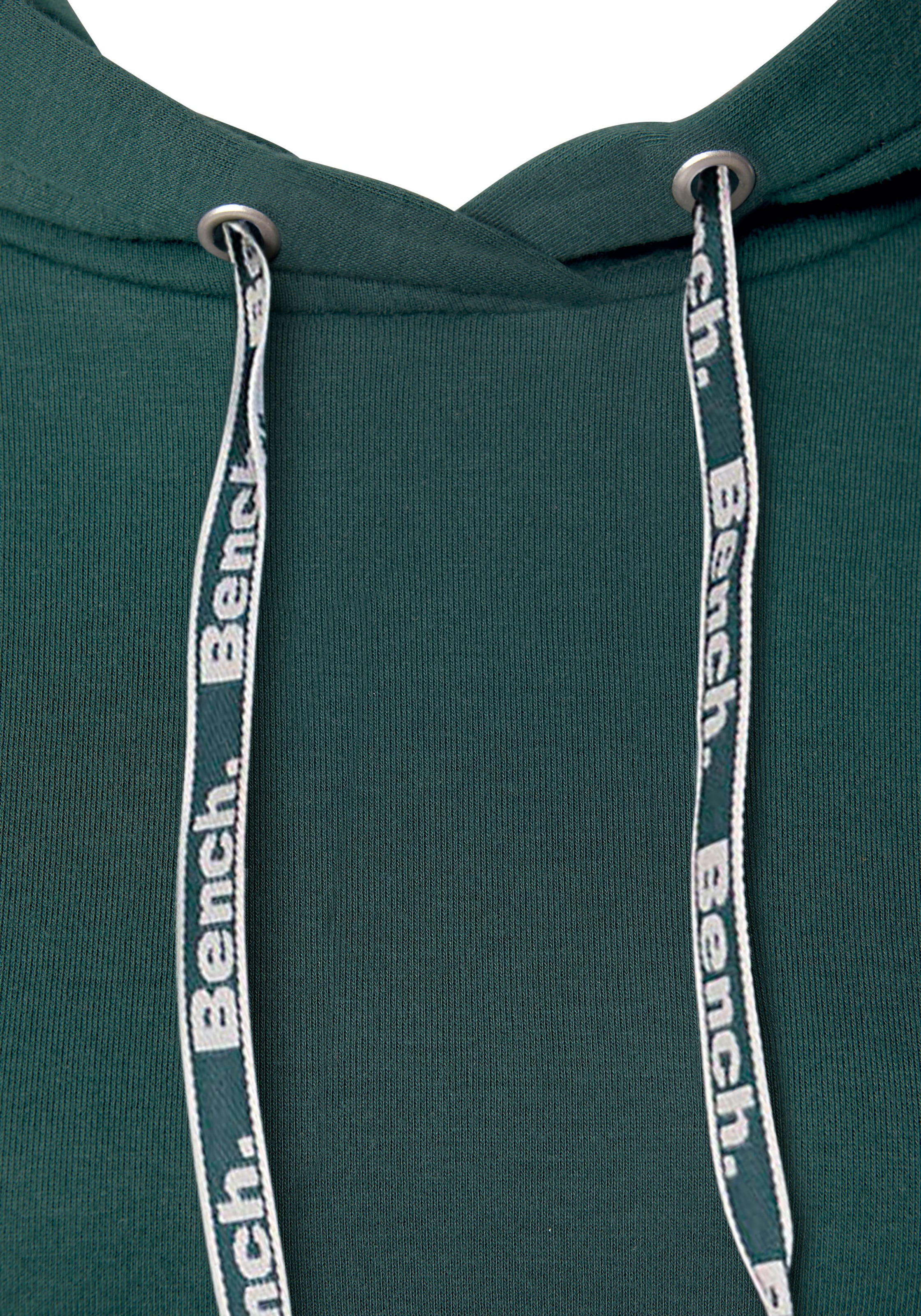 Bench. Loungewear Kapuzensweatshirt , mit farblich abgesetzten Ärmeln und Logodruck, Loungeanzug, Hoodie
